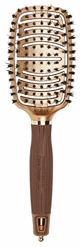 Olivia Garden NanoThermic Ceramic + Ion Flex Brush with vented, curved design