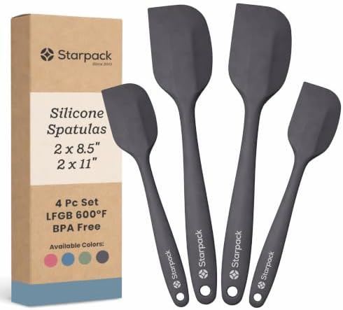 Starpack 'Scrape and Stir' Silicone Rubber Spatula Set