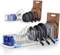 seasky Expandable pots pans and lid organizer