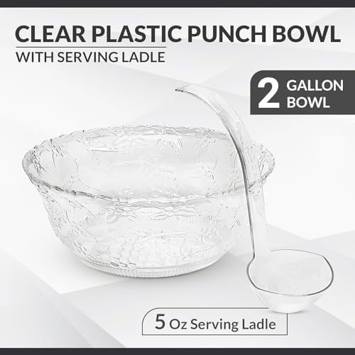 S.G Premium Quality Plastic Punch Bowl