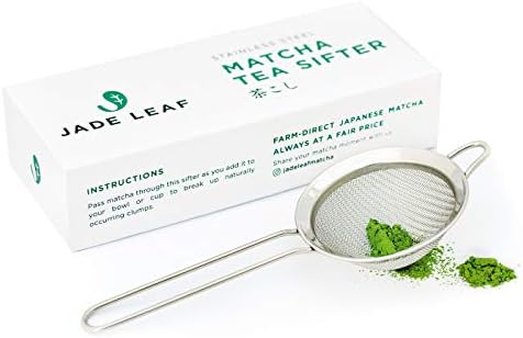 Jade Leaf Matcha Stainless Steel Matcha Sifter