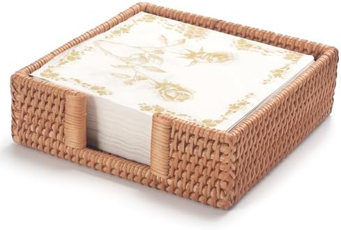 Rattan Napkin Holder Square, Napkin Holders