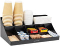 Mind Reader Cup and Condiment Station, Countertop Organizer, Coffee Bar