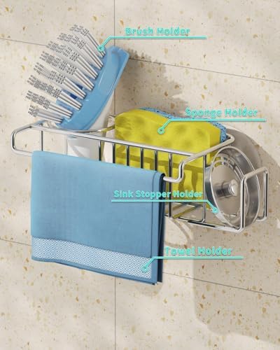 HapiRm Sink Caddy Sponge Holder