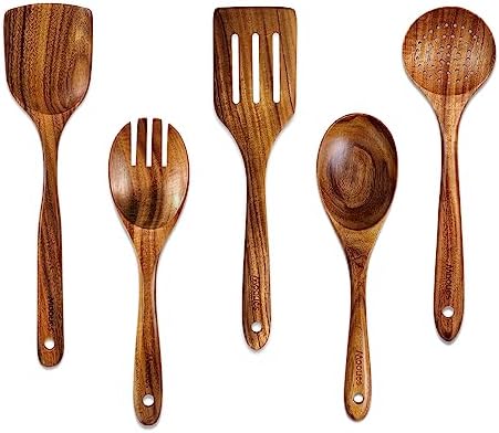 Wooden Kitchen Utensil Set
