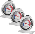 3Pcs Refrigerator Thermometer -30~30°C/-20~80°F Fridge Analog Freezer