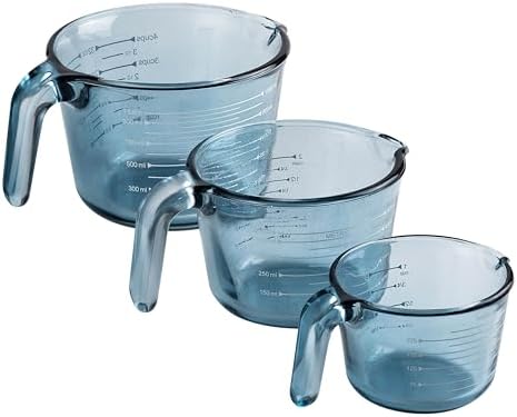 COOK WITH COLOR Glass Measuring Cups