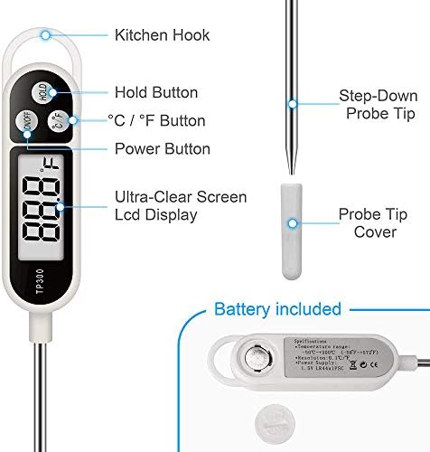 Candy Thermometer Digital Instant Read
