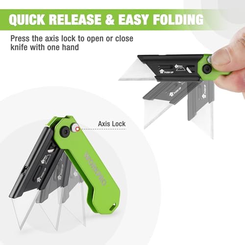 WORKPRO 3-Pack Folding Utility Knife