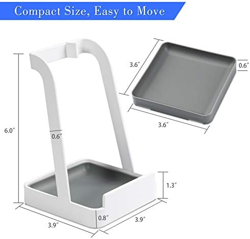 NiHome Versatile Pot Lid Ladle Holder Multipurpose Spatula Pad Book Cutting