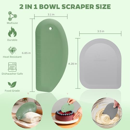Bowl Scraper Dough Scraper Tool