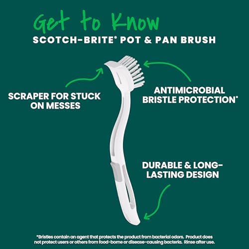 Scotch-Brite Pot & Pan Brush, 4 Pack