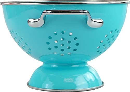 Calypso Basics by Reston Lloyd Powder Coated Enameled Colander, 1.5 Quart