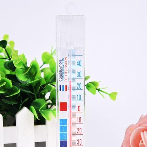 10 Pack Refrigerator Thermometers, 8 Pack Fridge Freezer Thermometers,