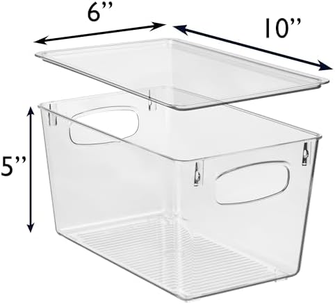 ClearSpace Pantry Storage Bins