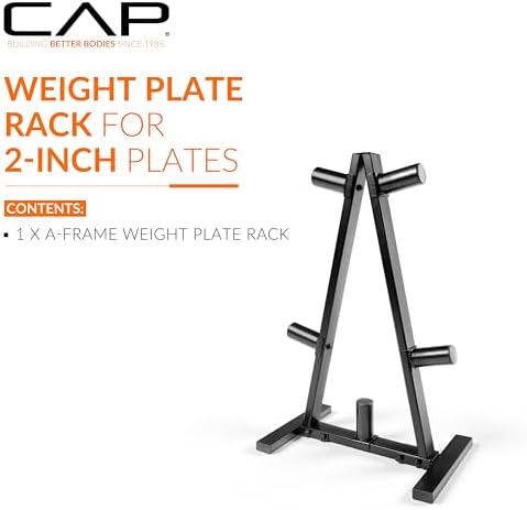 CAP 2-Inch Olympic Plate Tree Rack