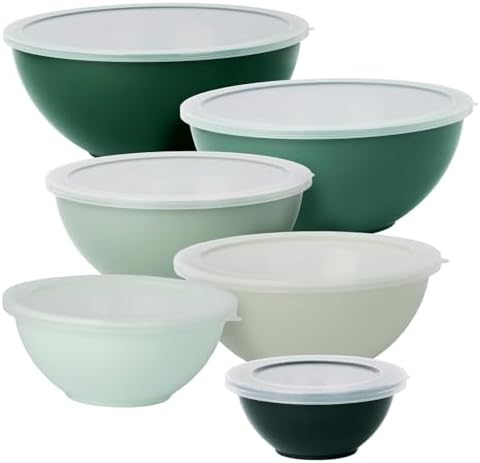 BoxedHome BPA Free Plastic Round Mixing Bowl