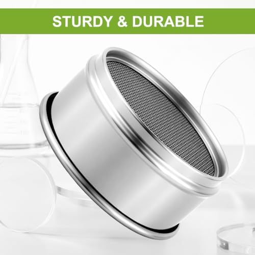 304 Stainless Steel Wire Cloth Lab Sieves, 18 Mesh Test Sieve