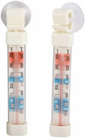 Winco 2 7/8" Refrigerator Thermometer, Dual Pack