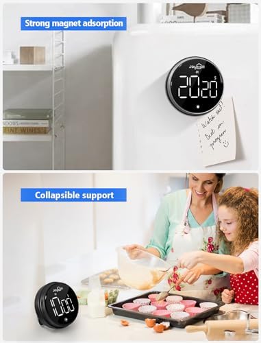JOYHILL Digital Kitchen Timer, Large LED Display