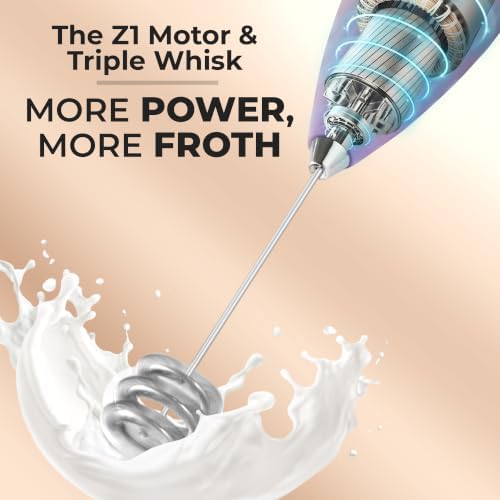 Zulay Kitchen Powerful Milk Frother Wand