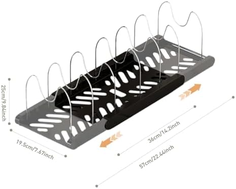 Pot Rack -Expandable Pan Organizer