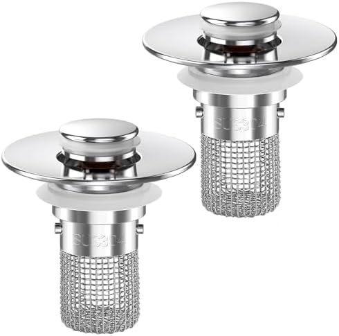 Bathroom Sink Drain Strainer, Pop-up Sink Drain Strainer