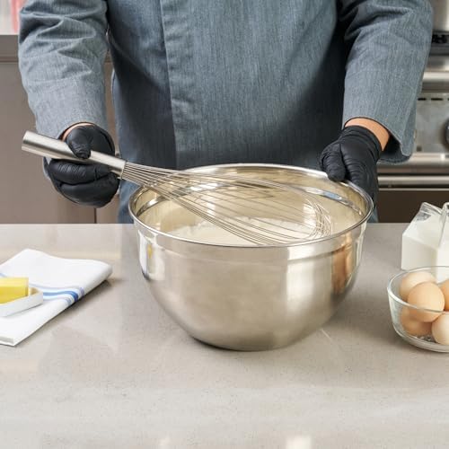 Restaurantware Stainless Steel Piano Whisk, 16 In