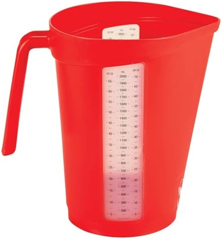 Vikan 60004 Vikan Measuring Jug-2 Liter Red