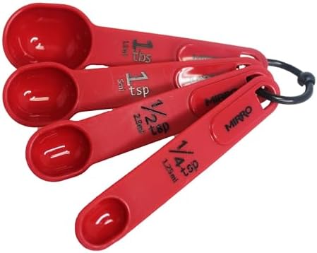 MIRRO 4 Piece Nested Measuring Spoons Set