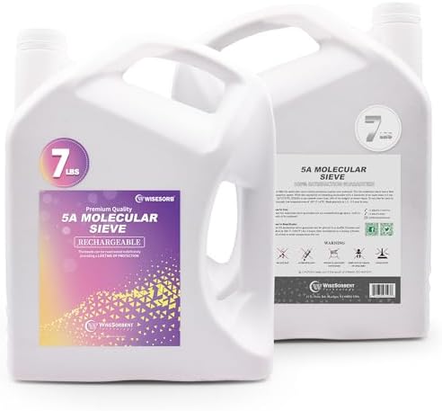 Wisesorb 28 LBS 5A Molecular Sieve Desiccant Beads, Reusable Dessicant