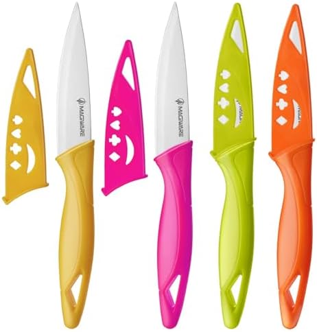 Magiware Paring Knife, Small Kitchen Vegetable Fruit Knives, 3.5 Inch Ultra