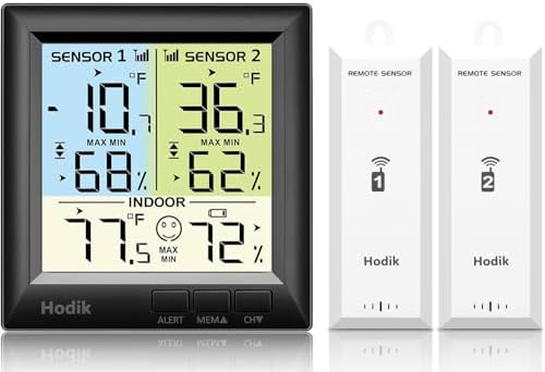 Wireless Fridge Freezer Thermometer