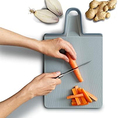 Joseph Joseph Chop2Pot Plus Folding Cutting Board, Medium Chopping Board
