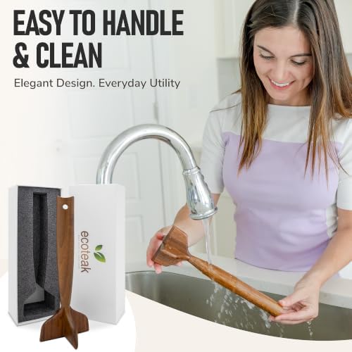 Teak Wood Meat Masher & Ground Beef Masher, Wooden Meat Chopper