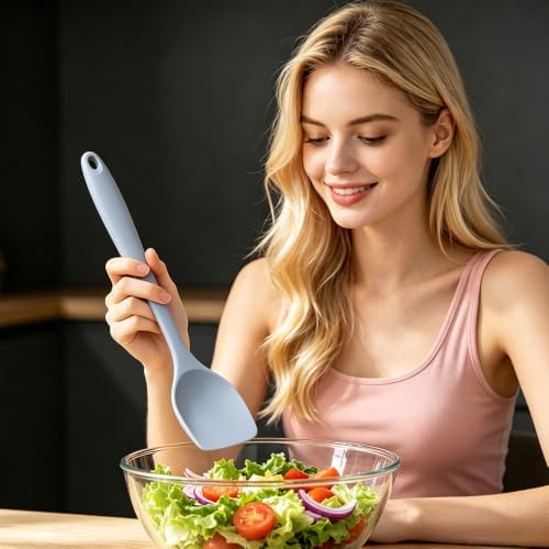 4Pcs Silicone Salad Spatula Silicone Jar Spatula