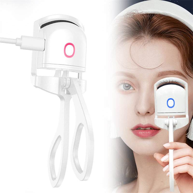 Heated Eyelash Curler Electric USB Rechargeable Mini Lash Tool