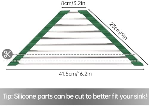Tomorotec Triangle Roll-Up Dish Drying Rack