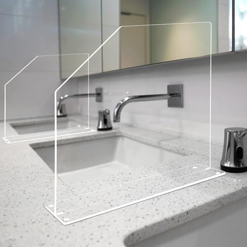 Vesici 2 Pcs Splash Guard for Sink, 4.5" Base