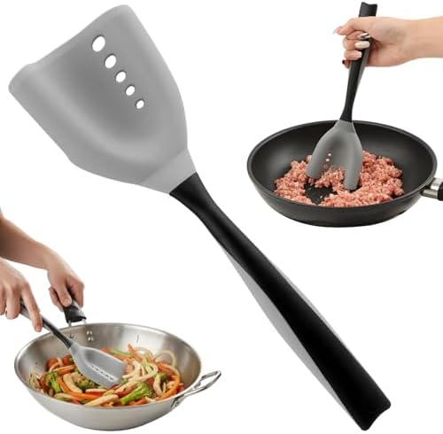 Meat Chopper Spatula Ground Beef Potato Masher Hamburger Smasher Tool