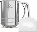 Cook Army Flour Sifter, 3 Cup Stainless Steel, Great Double-layer Baking Sifters
