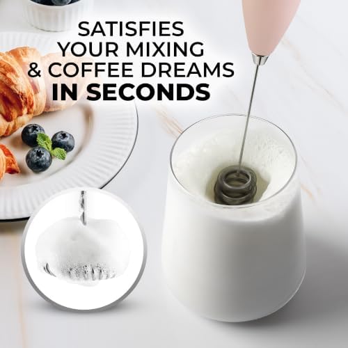 Zulay Kitchen Powerful Milk Frother Wand