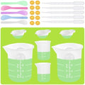 Silicone Measuring Cups for Resin Supplies, Resin Kit for 250ml &100ml