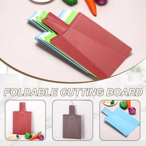 uxcell Foldable Cutting Board 15"x8.5" Plastic Folding Cutting Board White