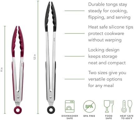Tovolo Stainless Steel Tongs