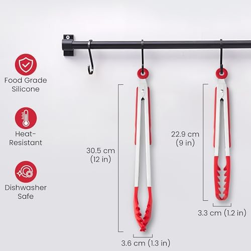 2 PCS Pasta Tong Spaghetti Tongs