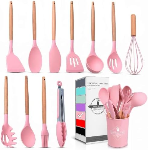 Kitchen Utensils Set with Holder