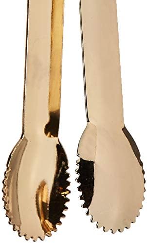 HINMAY Mini Appetizer Tongs 5.75" Stainless Steel Tongs