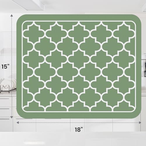 Dish Drying Mat Absorbent Dish Drying Mats