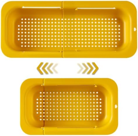 Extendable Sink Colander Strainer Basket